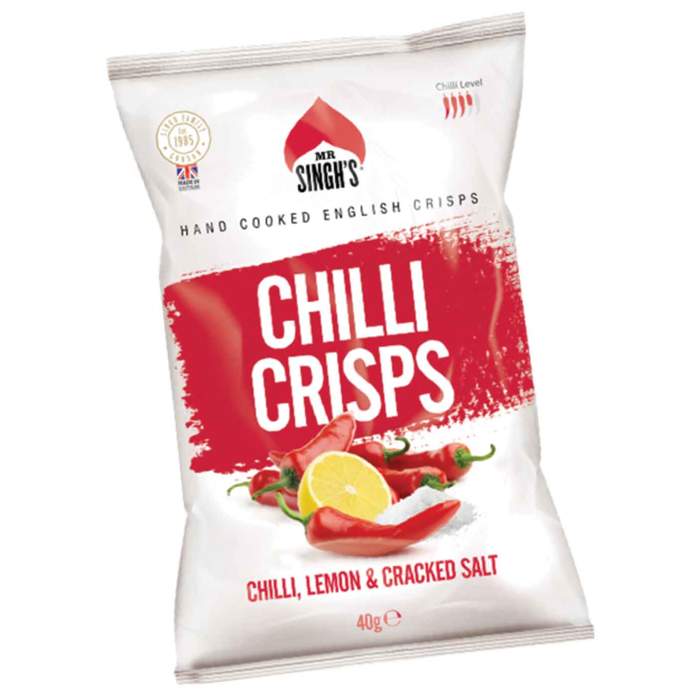 Mr Singhs Chilli Lemon and Salt Crisps