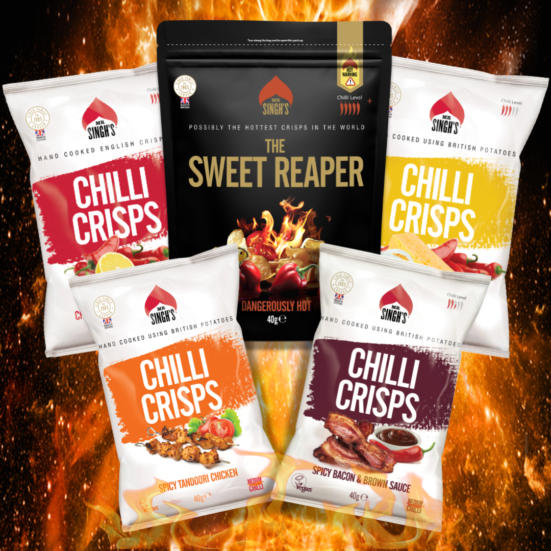 The Sweet Reapers Bundle Mr Singh #39 s Chilli Crisps The Sweet Reapers Bundle Mr Singh #39 s Chilli Crisps
