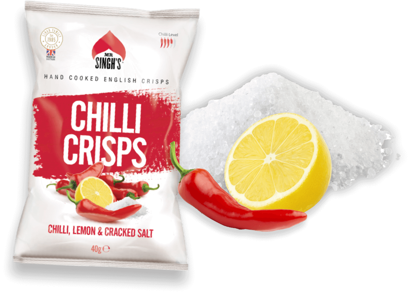 Chilli, Lemon & Cracked Salt - Multipacks